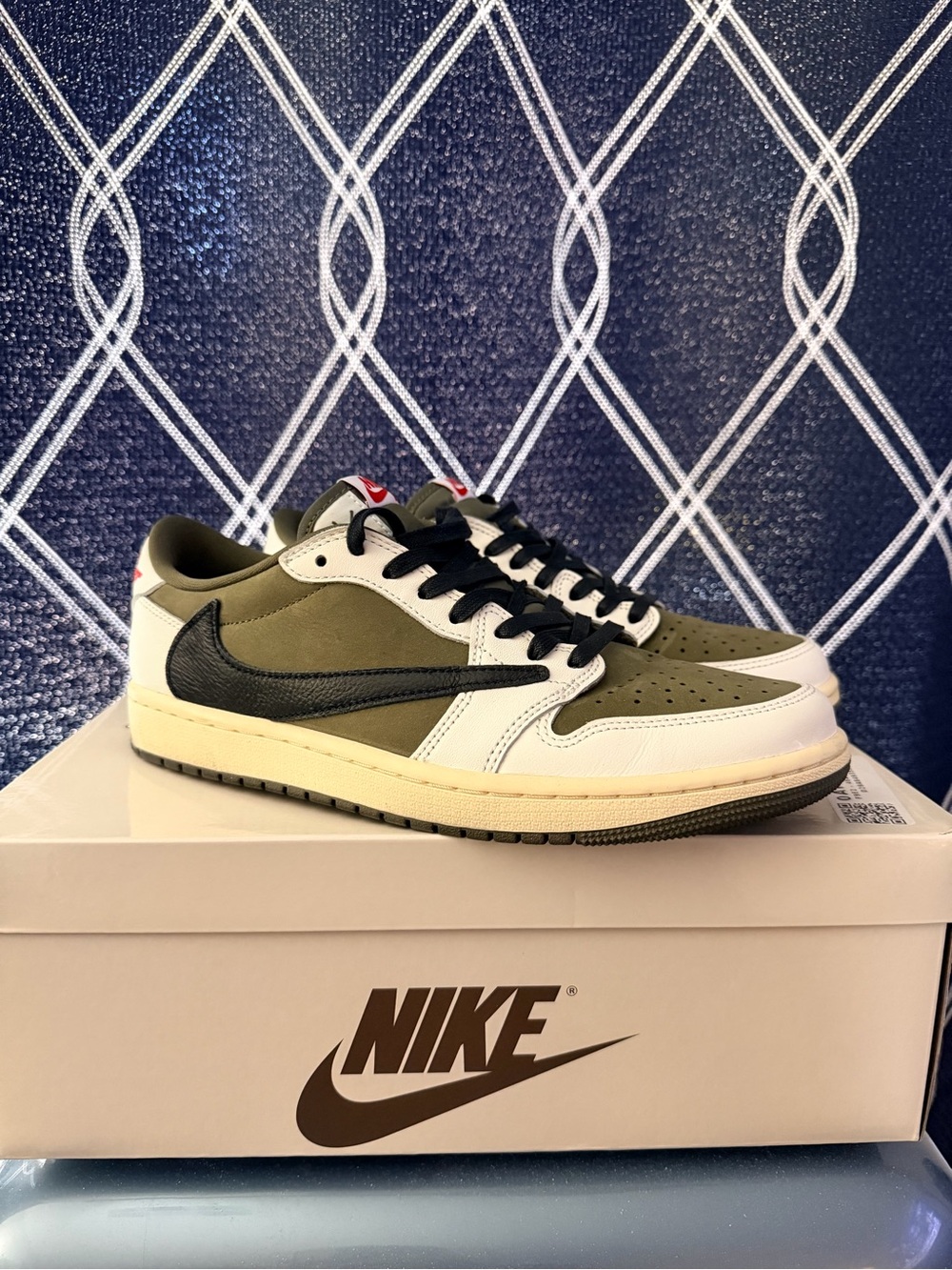 Nike Jordan 1 Low Travis Scott Olive